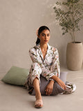 Floral Silk Pyjama Set